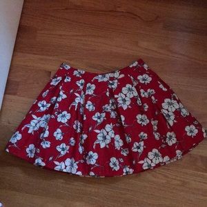 Forever 21 Flowered Skirt
